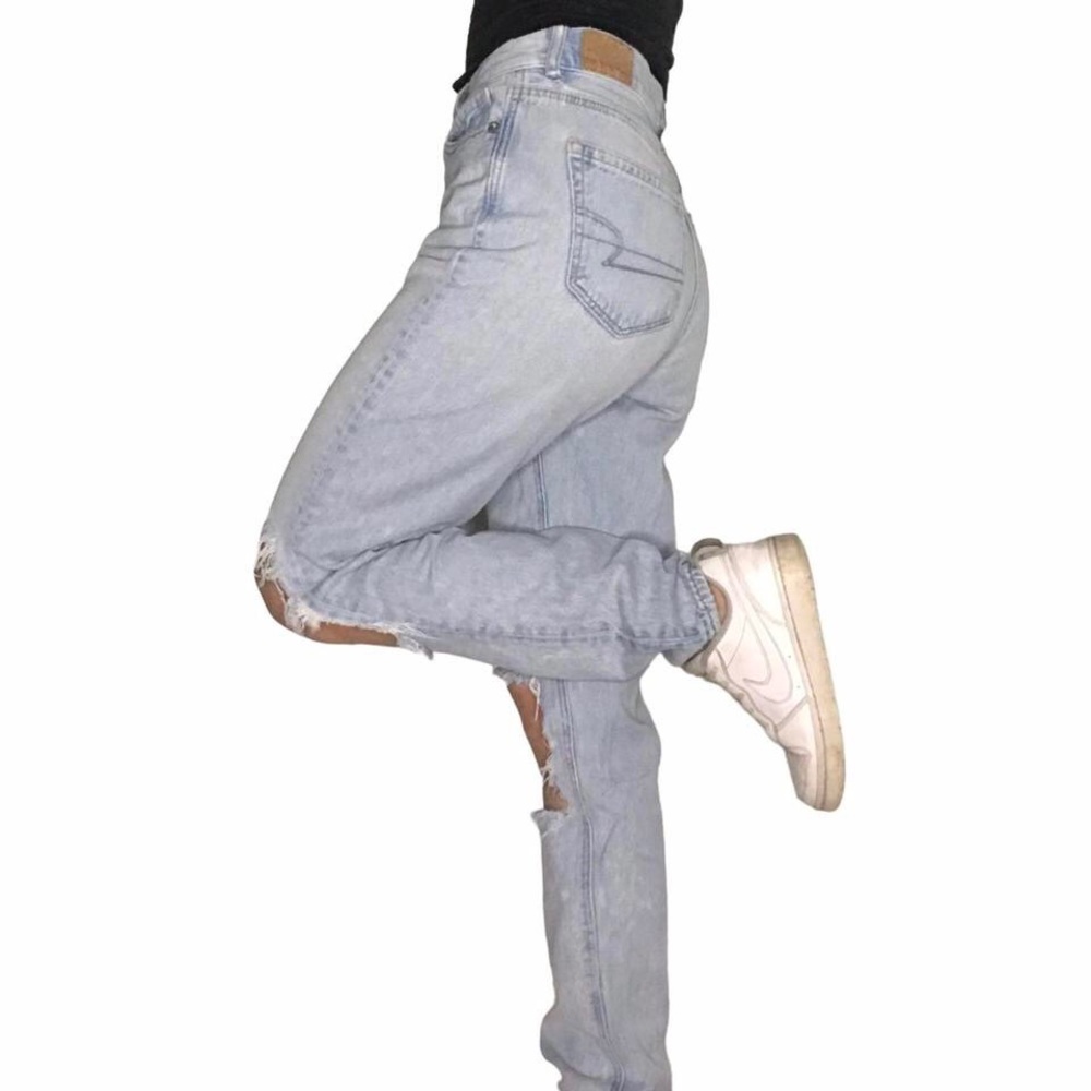 High Waisted Mom Jeans